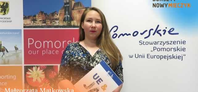 Zaproszenie od Małgorzaty Matkowskiej ze Stowarzyszenia „Pomorskie w Unii Europejskiej” Zaproszenie od Małgorzaty Matkowskiej ze Stowarzyszenia „Pomorskie w Unii Europejskiej”
